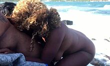 do nina rivera and porsha carrera deepthroat don whoe's big cock on the beach?