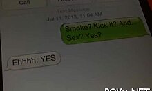 Shaved Pussy Gets Intense Pounding from Erected Jock