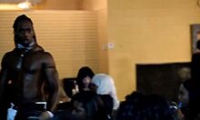 Stripper makes hot link with his meat, ripping clothes off