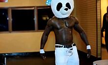 Stripper makes hot link with his meat, ripping clothes off