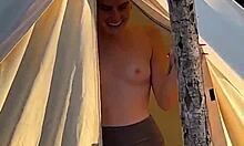 ดูดควยกลางแจ้ง! คู่รักดุเดือดด้วยดูดแรง