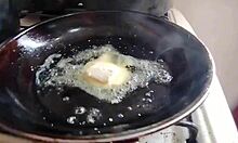 Colombian Milf Stepmom Seduces with Cooking and Hot Kitchen Action