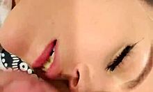 Wife Gives Handjob Blowjob Before Assfuck Facial