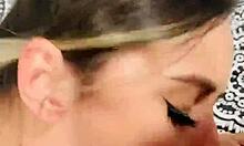 Wife Gives Handjob Blowjob Before Assfuck Facial