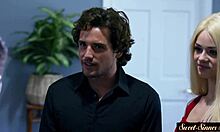 Hey, wanna see this inked teen ride cock before getting slammed doggystyle? It's pure petite class!