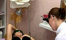 ritafox shows off ass during depilation 😍