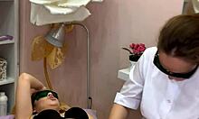 ritafox shows off ass during depilation 😍