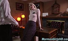 mormon teen’s tight pussy pounded hard, oh yeah!