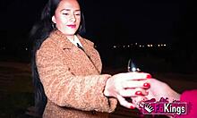 valen pink guides young dude in piercing latin ass