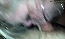 Jenna Jaymes gags on monster cock, choking with big tits