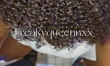 Ebony Stranger Fucks Hard with Monster Cock in Public Transport