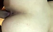 Eating teen's tight pussy deliciously, that naughty guy.