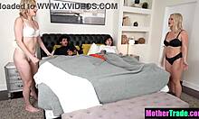 Angry stepmom Slimthick Vic catches best friend banging her stepson in wild 4some