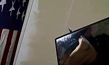 Amateur pussy creams while bent over in wet doggystyle homemade