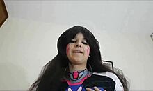 Dva from overwatch is riding and taking a creampie from gweenblack.