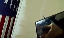 Amateur pussy creams while bent over in wet doggystyle homemade