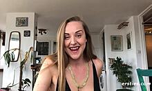 Does sexy sarah finger herself?