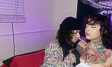 i paint her body, then fuck her hard with my cock.