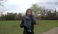 Wow, Booty Brunette Nails Her First Casting! Can She Handle the Heat?