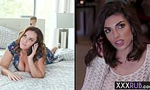 Two Women Massage a Blonde Before Relaxation