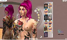 creating indian teen 18+ girl sim in hentai 3d 😍