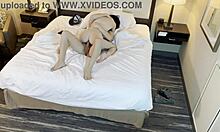 Petite Beauty Fucked Hard in Cowgirl Style by Rough Teen