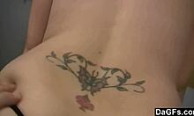 Dagfs - Busty Blonde Slut Rubs My Cock in Bedroom