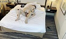 Petite Beauty Fucked Hard in Cowgirl Style by Rough Teen