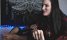 Kinky Camgirl Vlog 6: Tattooed Big Boobs Mistress Alace Amory Dominates Male Sub in Cuckolding Reality