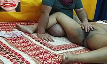 Indian Wife Gets Hot By Husband, Desi Wife Enjoys Fingering.