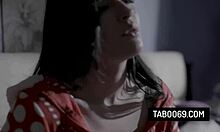 Hot brunette teen 18+ Emily Willis enjoys pussy licking and fucking by older guy