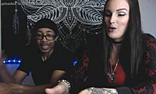 Kinky Camgirl Vlog 6: Tattooed Big Boobs Mistress Alace Amory Dominates Male Sub in Cuckolding Reality