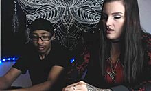 Kinky Camgirl Vlog 6: Tattooed Big Boobs Mistress Alace Amory Dominates Male Sub in Cuckolding Reality