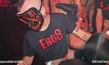 Suruba party with monster cocks and big asses