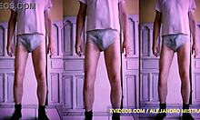 Mature Man in Panties Fetish with Alejandro Mistral