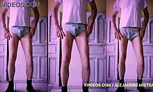 Mature Man in Panties Fetish with Alejandro Mistral