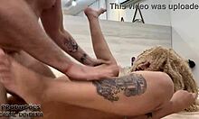 this skinny whore is getting her tight pussy and ass fucked rough at the motel.