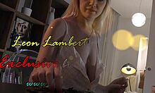 horny blonde with big natural boobs teases cock while husband’s away. cheating wife craves every drop of precum in bored handjob!