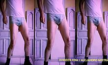 Mature Man in Panties Fetish with Alejandro Mistral