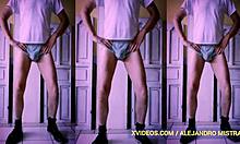 Mature Man in Panties Fetish with Alejandro Mistral