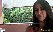 big booty latina sucking dick hard