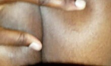 Homemade Black Couple Creampie With Condom