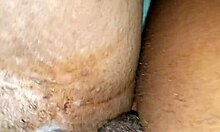 Homemade Black Couple Creampie With Condom