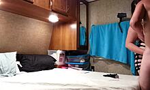 pounding my bbw wife with huge tits and big ass for creampie