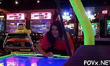 bare teen beauties getting fucked and sucking cock hard 😈