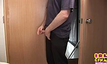 Femdom Uniform Amateur Babe Gets Pussybanged in Bedroom