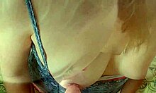 Blowjob from Amateur Russian Girl with Beautiful Eyes. She Loves Sucking and Taking Cum in Mouth POV!