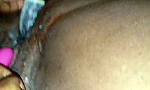 Homemade Black Couple Creampie With Condom