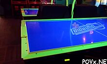 bare teen beauties getting fucked and sucking cock hard 😈