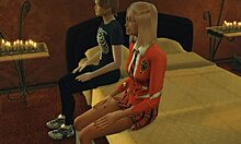 sims 4 wicked halloween part 2 - blonde punished for cheating in spooky setup. what’s her fate?